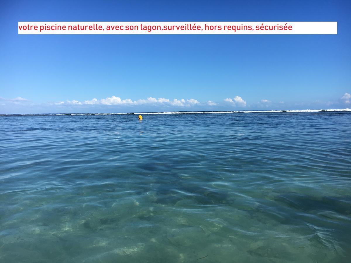 A Pied Dans L Eau Ecolo 97434 Apartment แลร์มิตาจ-เลส์-แบ็งส์ ภายนอก รูปภาพ