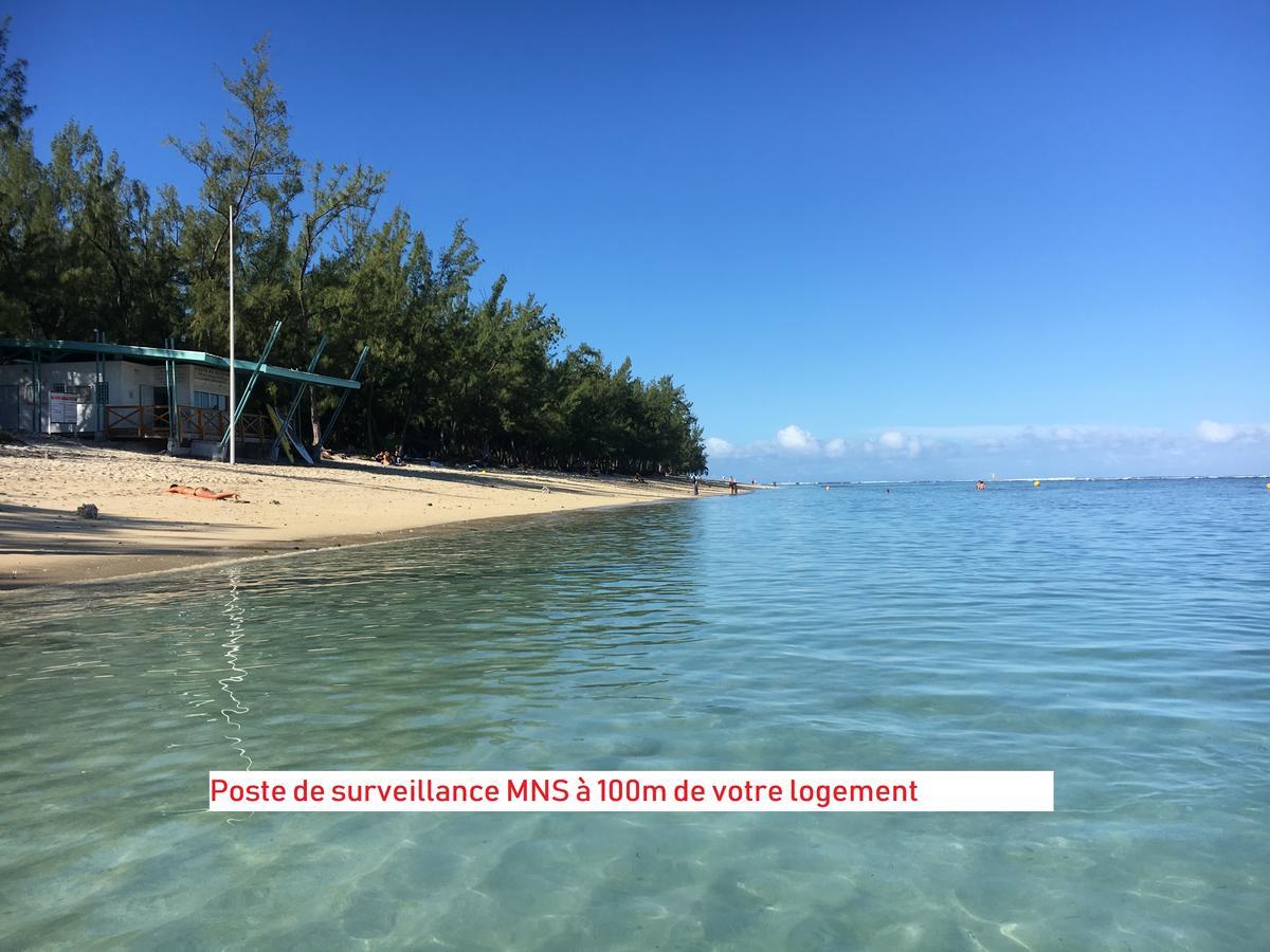 A Pied Dans L Eau Ecolo 97434 Apartment แลร์มิตาจ-เลส์-แบ็งส์ ภายนอก รูปภาพ